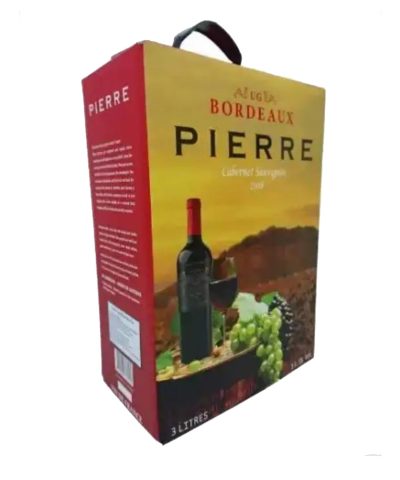 Rượu Vang Bịch Pháp Pierre UG Bordeaux Cabernet Sauvignon 3 lít