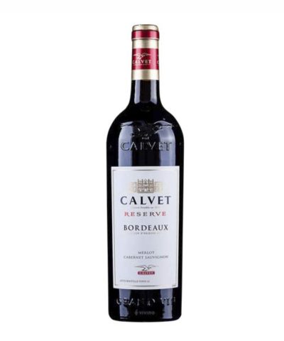 Rượu Vang Pháp Calvet Reserva Bordeaux Merlot Cabernet Sauvignon