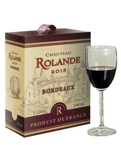 Rượu Vang Bịch Pháp Chateau Rolande Bordeuax 3 lít