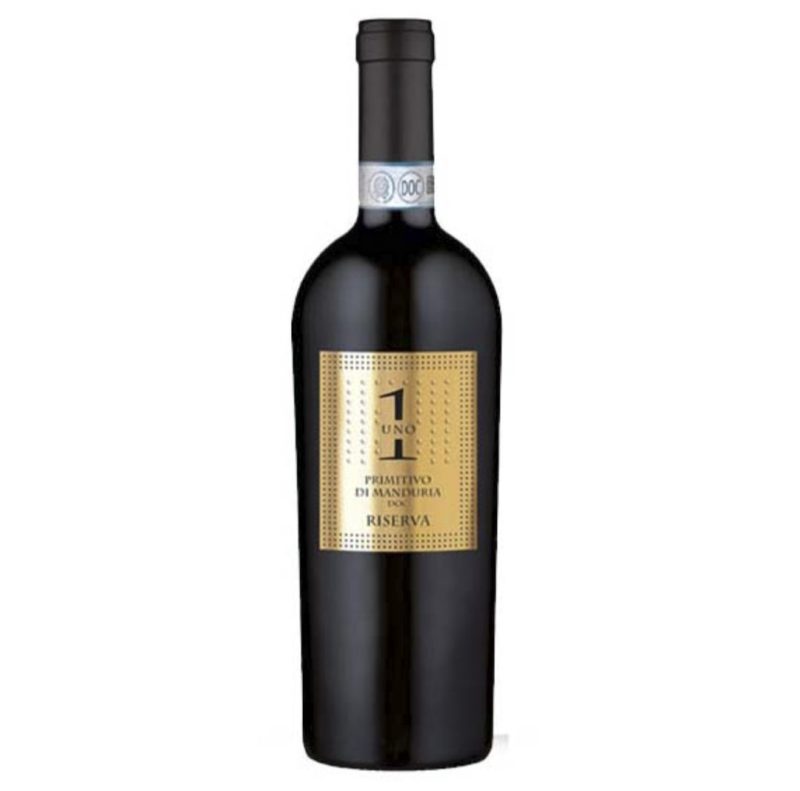 Rượu Vang Ý Uno 1 Primitivo di Manduria Reserva