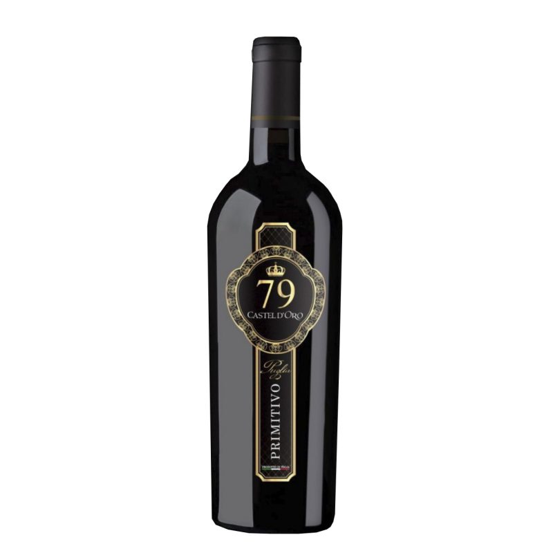 Rượu Vang Ý Castel D'Oro 79 Primitivo