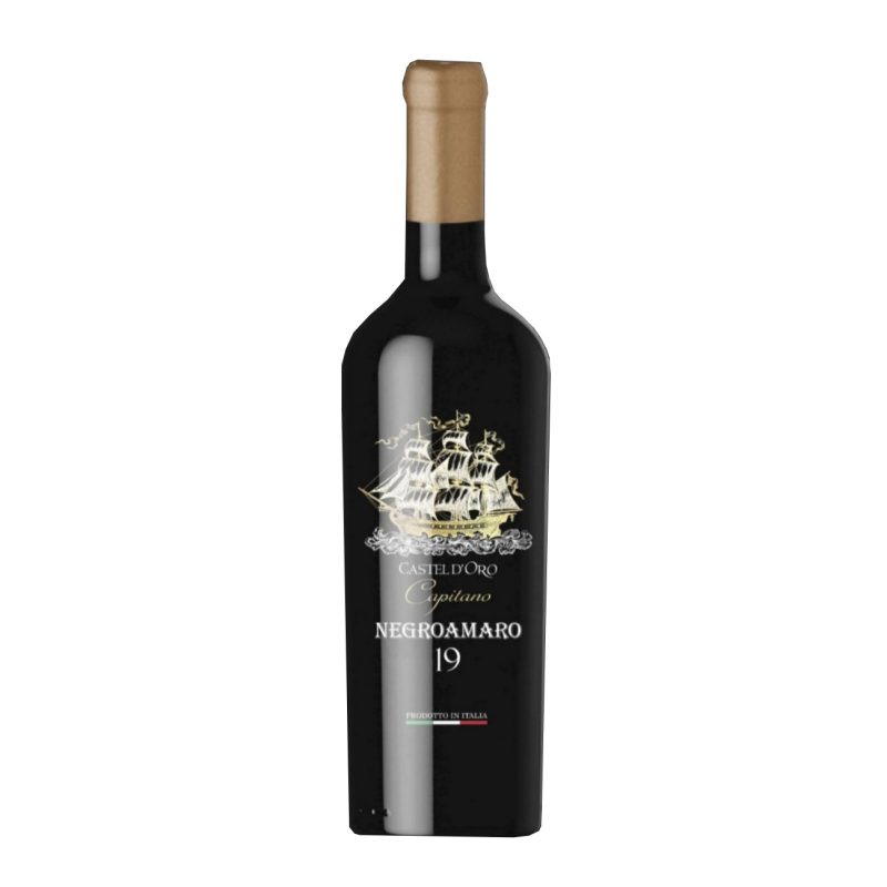 Rượu Vang Ý Castel D'Oro Capitano Primitivo 19%